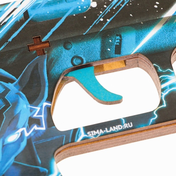 Деревянное оружие, детское сувенирное &laquo;Ледянной лис&raquo;, пистолет, 20 х 13 см