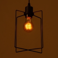 Светильник ЭкономСвет "Фламент" 1x40Вт E27 черный 16х16х26-78 см. Светильник ЭкономСвет "Фламент" 1x40Вт E27 черный 16х16х26-78 см.