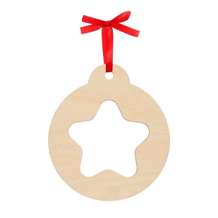 Набор для творчества &laquo;Роспись по дереву&raquo; 5 шт., с ленточкой