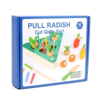 Детский логический центр 3 в 1 &laquo;Грядка&raquo; 24 &times; 21 &times; 5,7 см