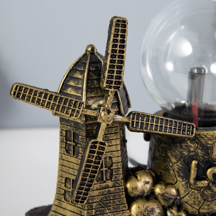 Плазменный шар Плазменный шар "Мельница" МИКС 13х8х19 см RISALUX