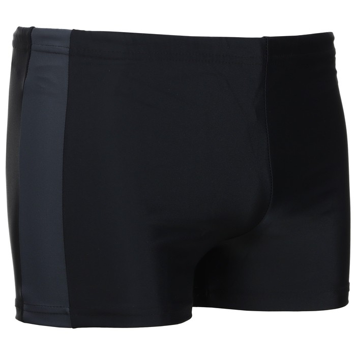 Плавки для плавания ONLITOP, р. 32, цвет чёрный/серый