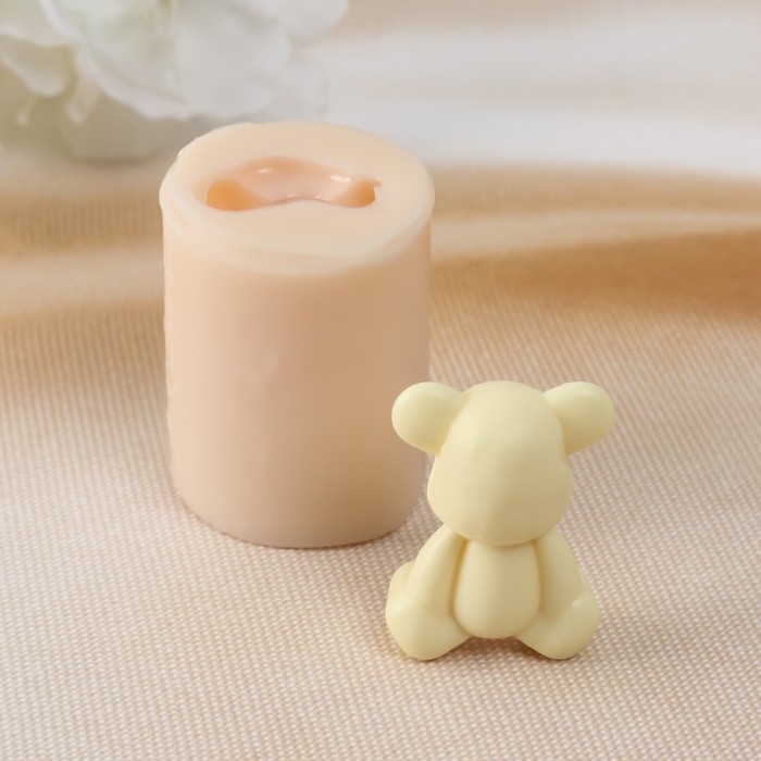 Молд силиконовый Молд силиконовый "Мишутка 2,5х1,3х3,3 см