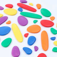 Развивающий набор &laquo;Камешки&raquo;, 24 &times; 19,5 &times; 6 см, 36 камешков + книга с заданиями