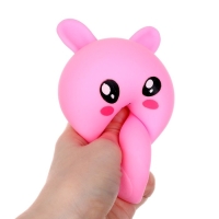 Антистресс сквиш мялка &laquo;Возьми зайку в свои руки&raquo;, с пастой, цвета МИКС, в шоубоксе