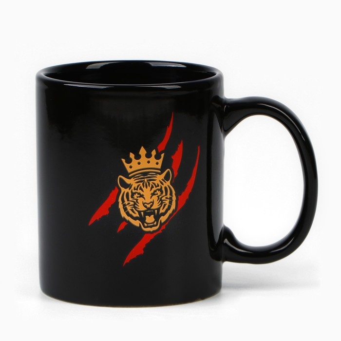 Кружка керамическая &laquo;Самый крутой&raquo;, 300 мл, цвет чёрный