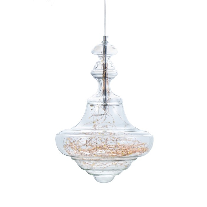 Светильник BayerLux Светильник BayerLux "Вильгельма" LED 15Вт 4000К прозрачный 30х30х45-145см