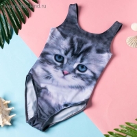 Купальник детский KAFTAN &laquo;Котёнок&raquo;, рост 98-104 (30) см, 3-4 года