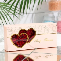 Мыльные розочки, красные, набор 10 шт. Мыльные розочки, красные, набор 10 шт.