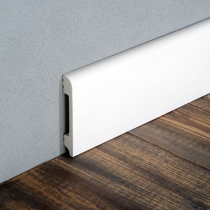 Плинтус напольный под покраску 1 UHD 05/80 2000х80 мм Плинтус напольный под покраску 1 UHD 05/80 2000х80 мм