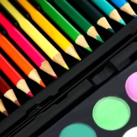 Набор для рисования в деревянном чемоданчике, складной Набор для рисования в деревянном чемоданчике, складной