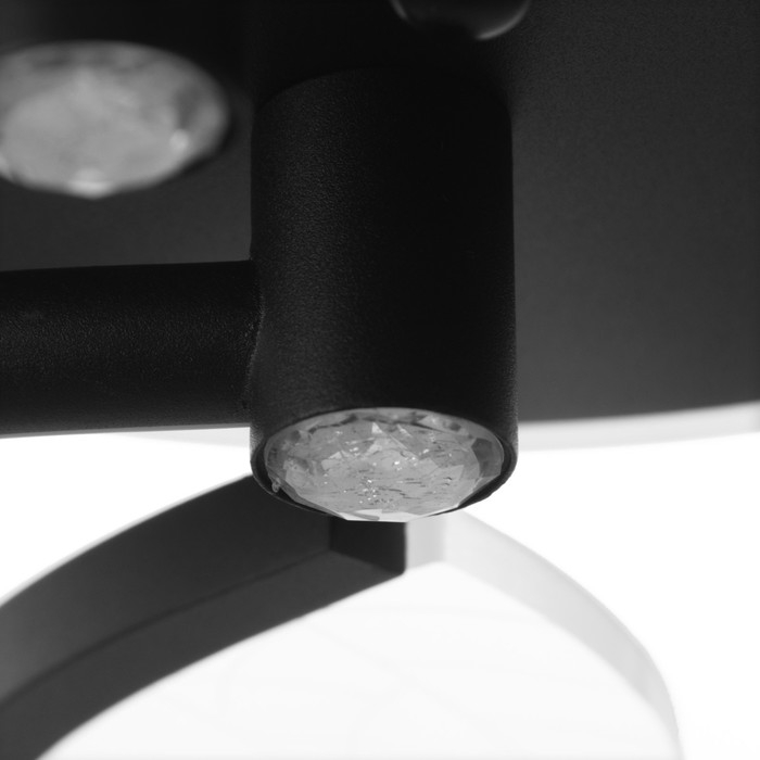 Люстра "Астрид" 3хLED 66Вт 3000-6000К RGB черный 60х60х8см