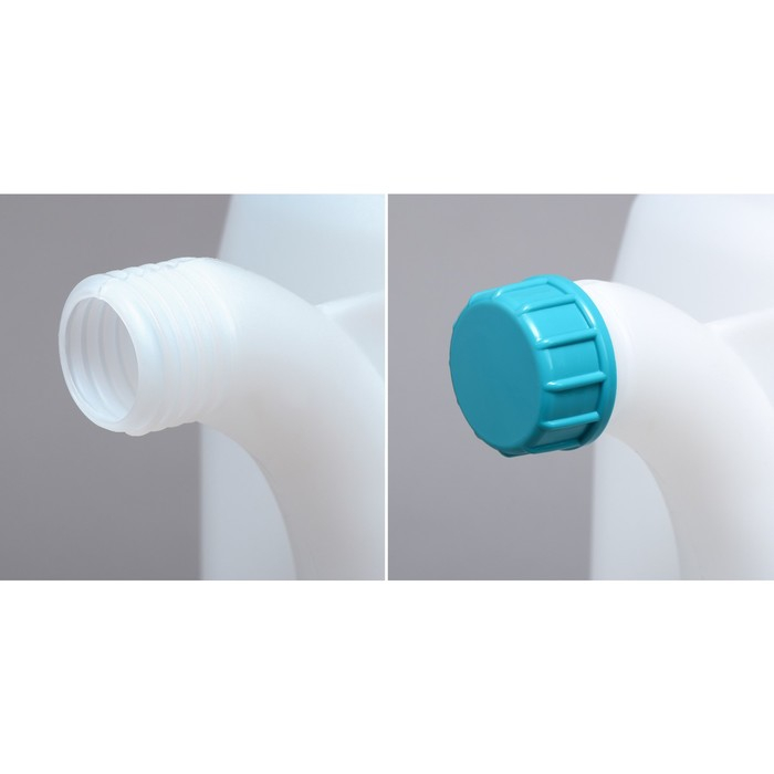 Канистра пищевая &laquo;Бочонок&raquo;, 25 л, со сливом, белая