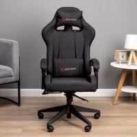 Кресло игровое Zombie Predator Neo Black, черное