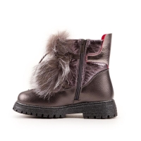 Ботинки, цвет бронзовый, размер 35 Ботинки, цвет бронзовый, размер 35