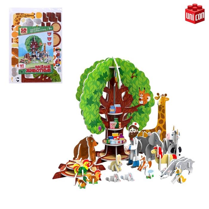 3D Конструктор &laquo;Добрый доктор&raquo;, 97 деталей