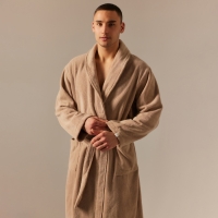 Халат махровый мужской SL HOME: Basic "Саббиа", размер L, 100% хлопок, 420 г/м2 Халат махровый мужской SL HOME: Basic "Саббиа", размер L, 100% хлопок, 420 г/м2