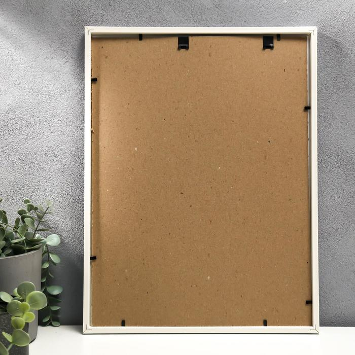 Фоторамка 30х40 45-b (Ф) белый (пластиковый экран) Фоторамка 30х40 45-b (Ф) белый (пластиковый экран)