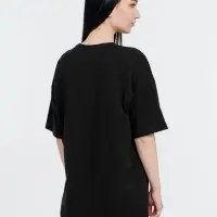 Футболка оверсайз унисекс Big Haul, черная, размер M