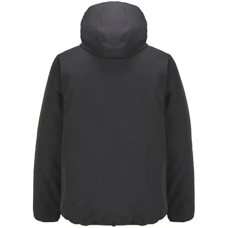 Куртка софтшелл с капюшоном мужская Falcon Men, черная, размер S