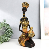 Сувенир полистоун "Африканка с кувшином в нарядном платье" МИКС 15,5х10х32,5 см Сувенир полистоун "Африканка с кувшином в нарядном платье" МИКС 15,5х10х32,5 см