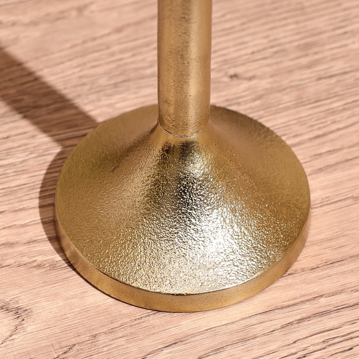 Подсвечник Подсвечник "Мэл" 31 см, алюминий