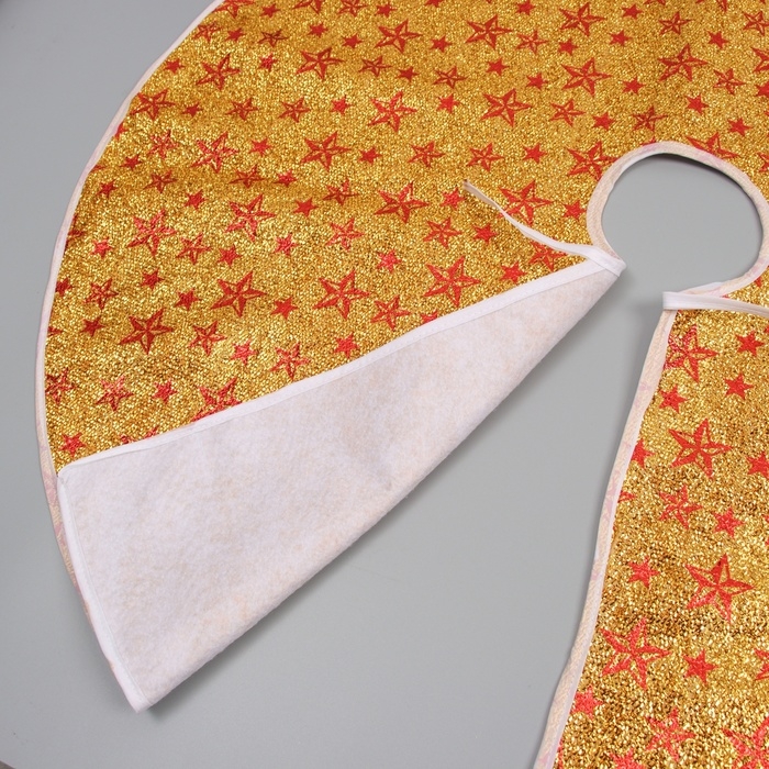 Полянка под ёлку Полянка под ёлку "Сияние звёзд" 86 см, золото