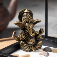 Сад камней с подставкой для благовоний "Ганеша с колоколом" Сад камней с подставкой для благовоний "Ганеша с колоколом"