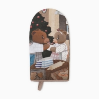 Новый год.Варежка-прихватка Этель Вears 15х28см,саржа, 100% хл, ватин 250г/м2 Новый год.Варежка-прихватка Этель Вears 15х28см,саржа, 100% хл, ватин 250г/м2