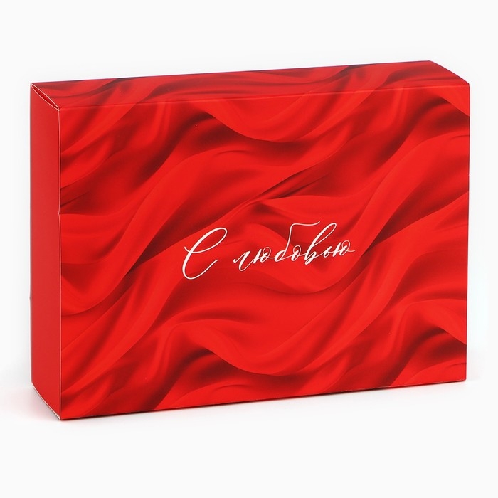 Коробка для сладостей &laquo;С любовью&raquo;, 20 х 15 х 5 см