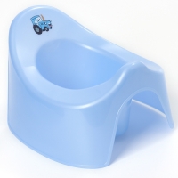 Горшок детский "Трактор", цвет голубой Горшок детский "Трактор", цвет голубой