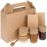 Коробка In Case L, крафт Коробка In Case L, крафт