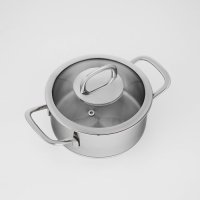 Кастрюля SAFIA, 1.2 л, d=16 cм, капсульное дно, индукция