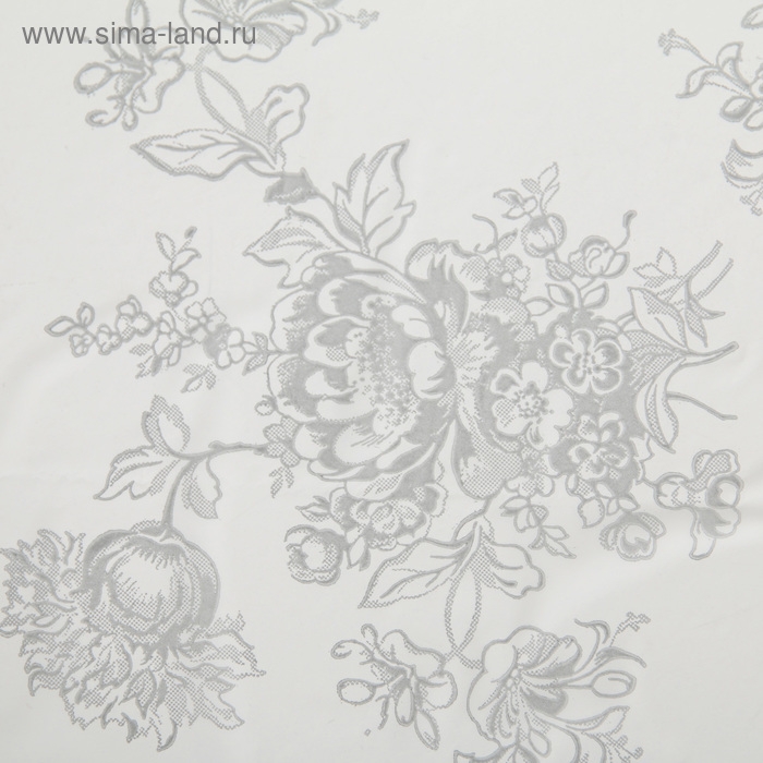 Скатерть без основы многоразовая &laquo;Гжель&raquo;, 120&times;180 см, цвет серебряный