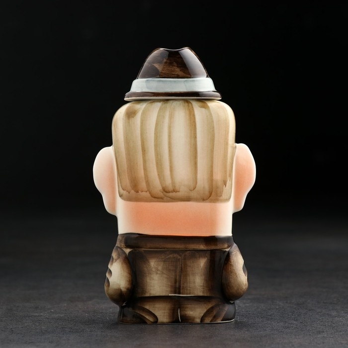 Штоф фарфоровый &laquo;Путин&raquo;, 0.35 л, в упаковке книге