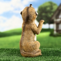 Садовая фигура "Удивленный сурикат" 12х10х25см Садовая фигура "Удивленный сурикат" 12х10х25см