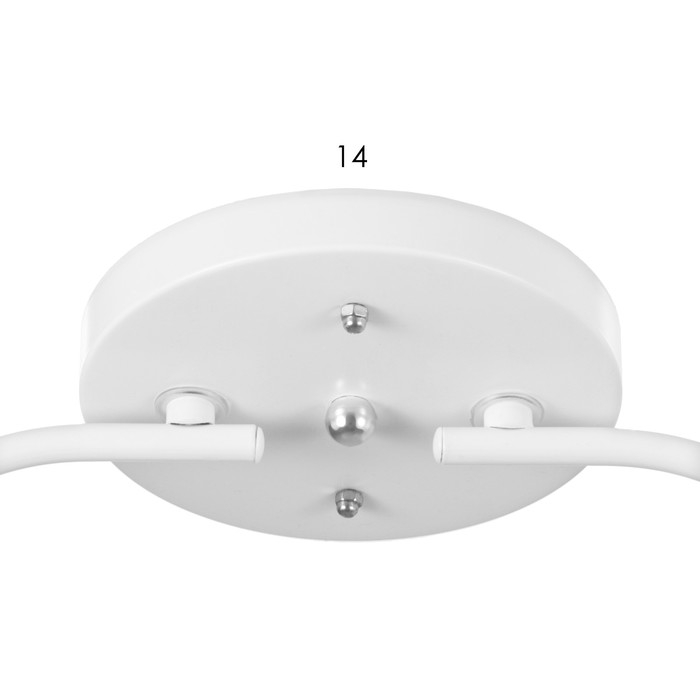 Люстра "Онлайн" (цветок) 2х15Вт Е27 МОДЕЛЬ: BR 00196 белый