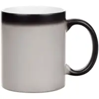 Кружка «Хамелеон», ver.3, матовая, черная Кружка «Хамелеон», ver.3, матовая, черная