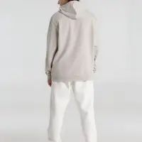 Толстовка с капюшоном унисекс Hoodie, дымчато-серая, размер S