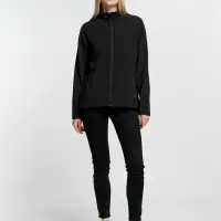 Куртка софтшелл женская Race Women черная, размер XXL Куртка софтшелл женская Race Women черная, размер XXL