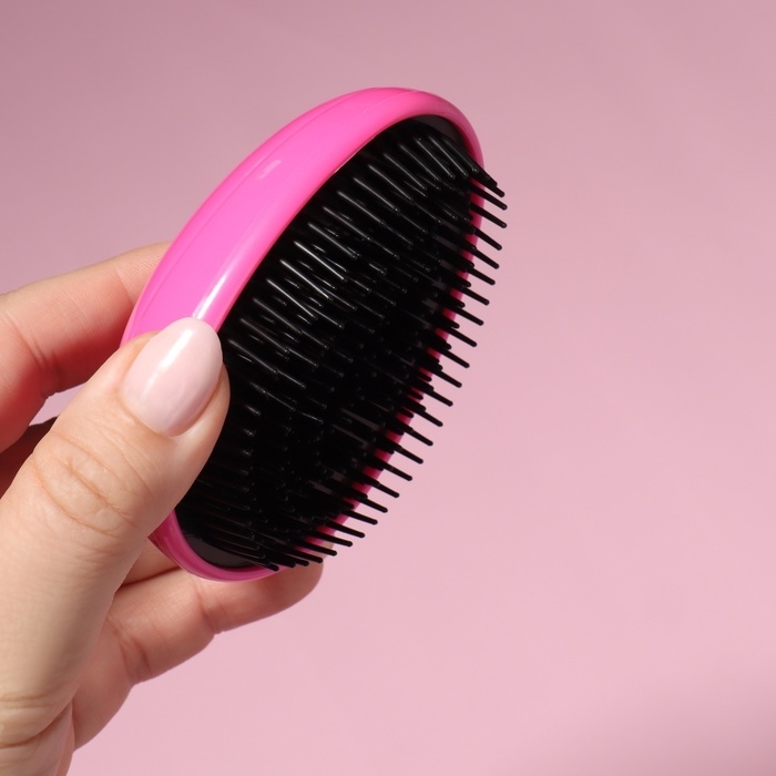 Расчёска массажная, 7 × 9 см, PVC коробка, цвет МИКС Расчёска массажная, 7 × 9 см, PVC коробка, цвет МИКС