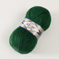 Пряжа "Angora real 40" 60% акрил, 40% шерсть 430м/100гр (563 тём.зелён) Пряжа "Angora real 40" 60% акрил, 40% шерсть 430м/100гр (563 тём.зелён)