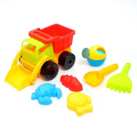 Песочный набор &laquo;Самосвал с ковшом&raquo;, 7 предметов, МИКС