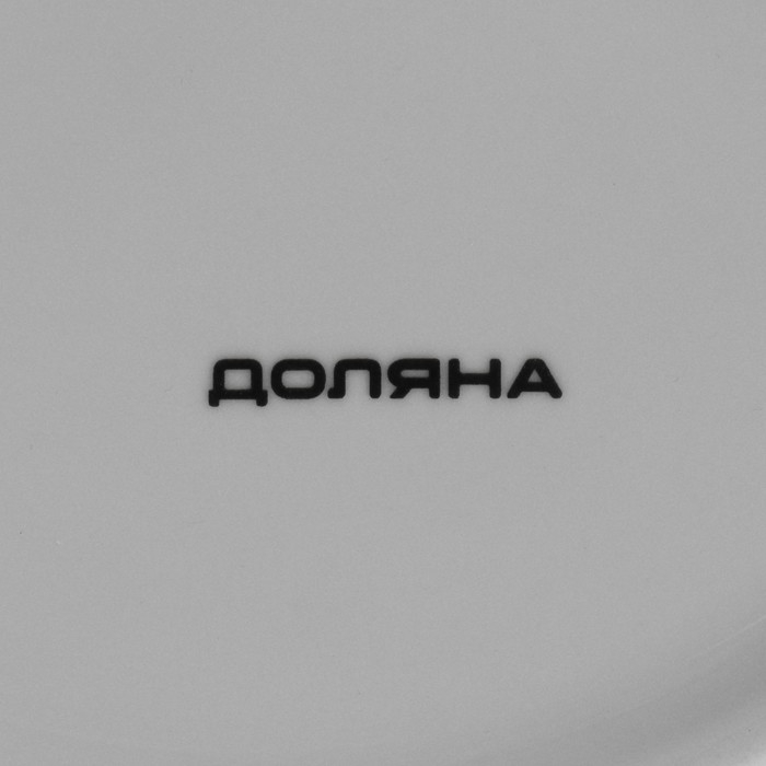 Этажёрка - фруктовница круглая Доляна &laquo;Аделин&raquo;, 3 яруса, d=15/18/23 см, фарфор, цвет белый