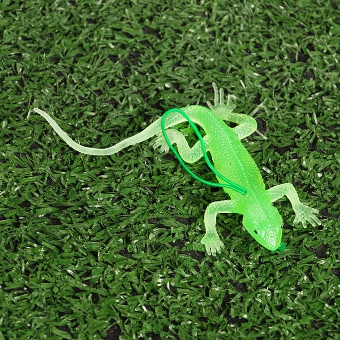 Набор светящихся подвесок Набор светящихся подвесок "Ящерица" 10х4.5см, 10шт (1259049)