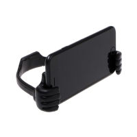 Подставка для телефона Luazon, в форме рук, регулируемая ширина, чёрная Подставка для телефона Luazon, в форме рук, регулируемая ширина, чёрная