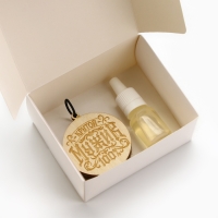 Ароматизатор в автомобиль на 23 Февраля &laquo;Крутому мужику&raquo;, подвеска автомобильная с пропиткой и ароматизатор