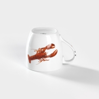 Кружка фарфоровая Seaife, 400 мл, рисунок микс