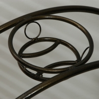 Подставка для цветов, напольная, на 4 горшка, d = 14 см, бронзовая, &laquo;Барабан&raquo;