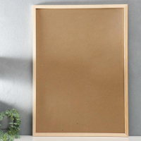 Фоторамка 50х70 см белое дерево пр. № 2  МИКС (пластиковый экран)